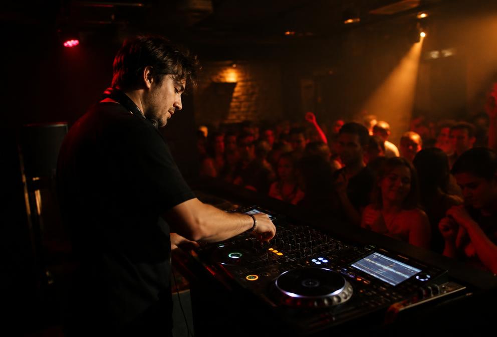 DJs performing live