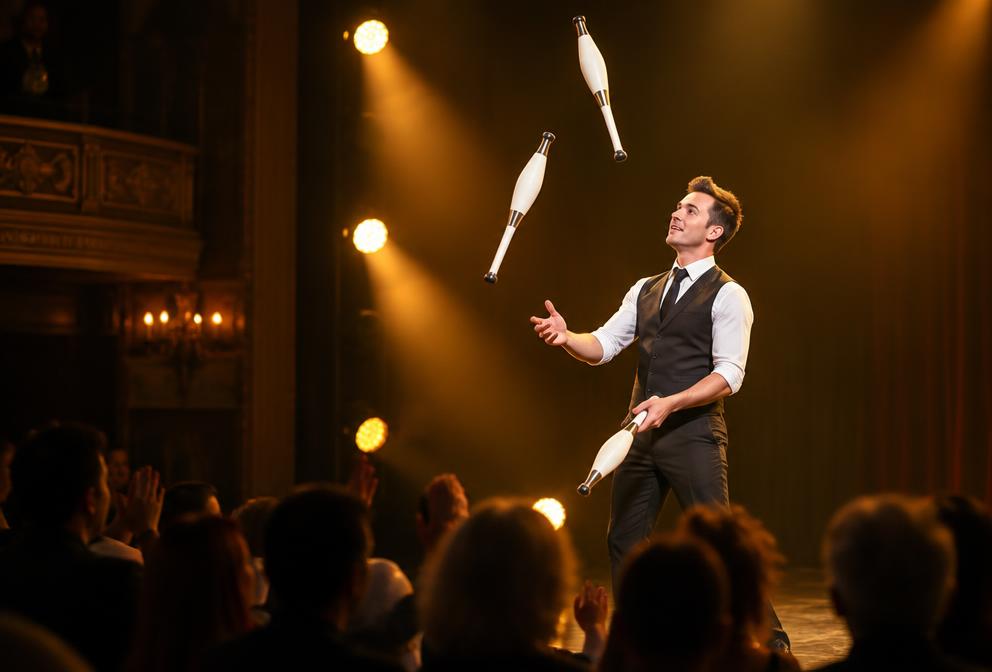 Variety Performers performing live
